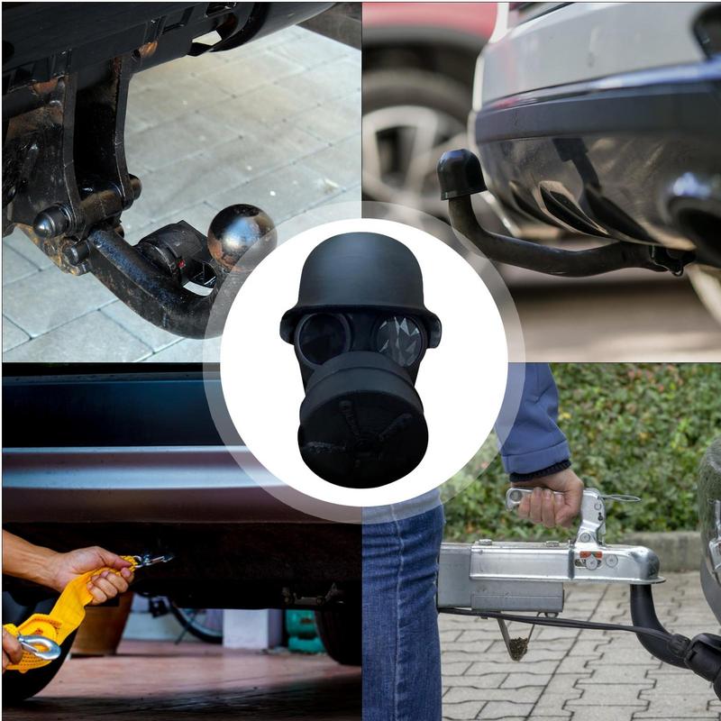 Dust Headgear Design Tow Hitch Cover Trailer Hitch Receiver Cover Plug Anti-Rust Hook Dust Plug Protector For Cars SUVs RVs