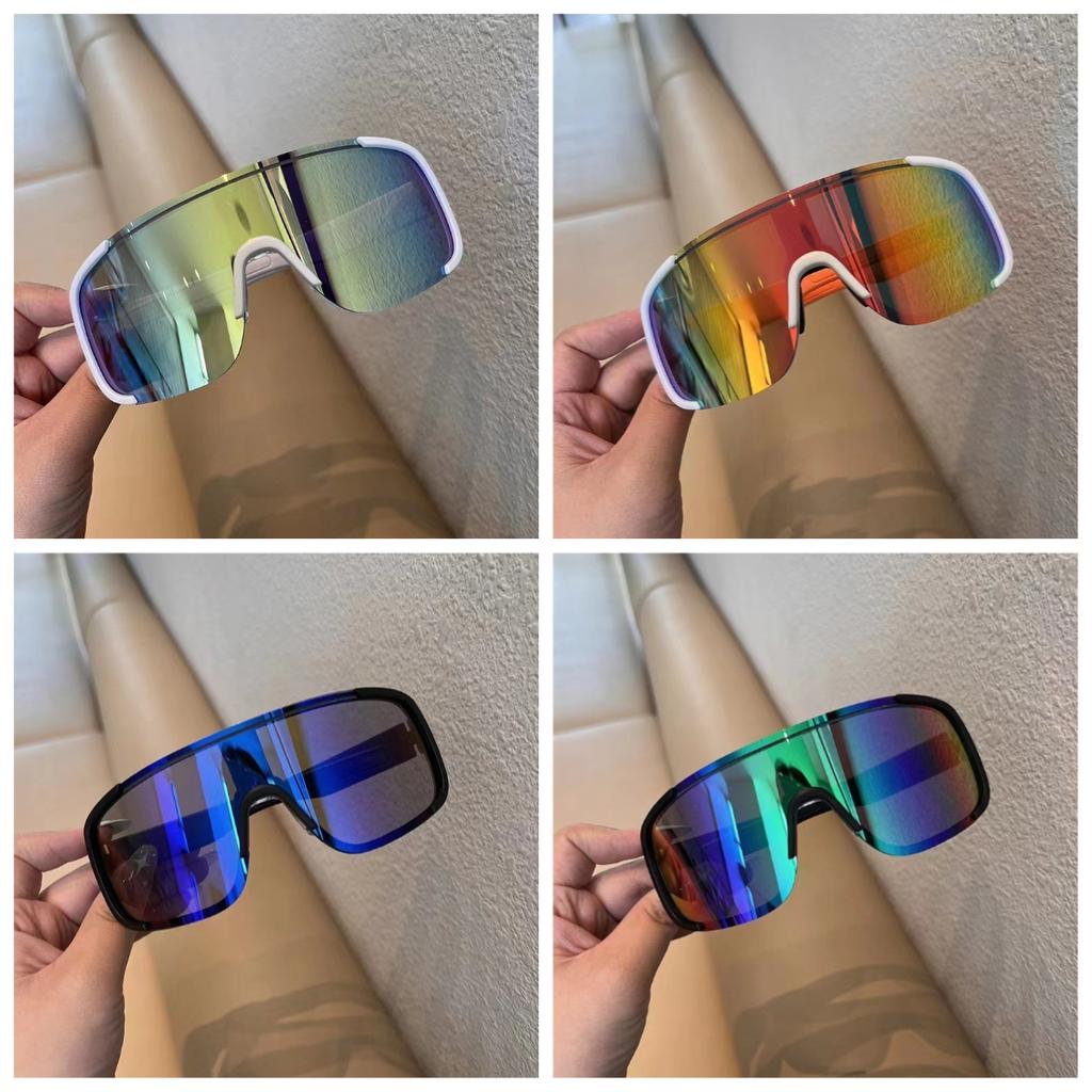 4PCS Men Women Sunglasses Road Bicycle Cycling Glasses MTB Sport Shades Mountain Bike Riding Protection Goggles