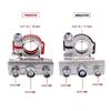 3 Way Car Top Post Battery Terminal Quick Release Car Battery Clamps  Boat