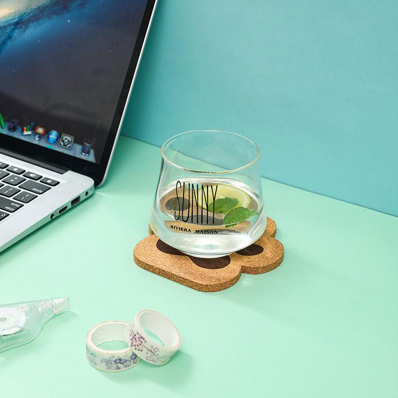 2 шт. Подставка под пробку в виде милой кошачьей лапки, термостойкая, противоскользящая, для чашки чая, кружки для молока, кофейной чашки, подставки под стол