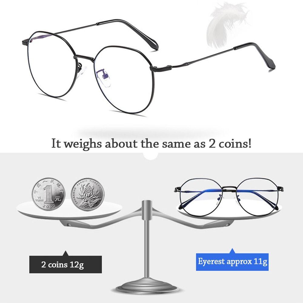 Защитные прочные компьютерные очки, сверхлегкая оправа, очки с защитой от синего света, большие очки