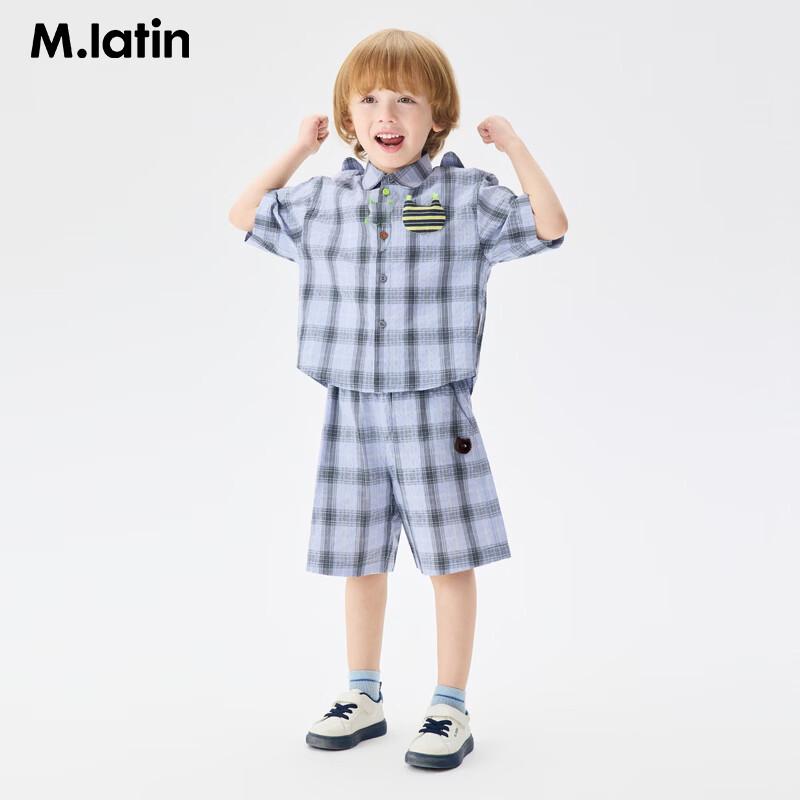 Детская футболка с коротким рукавом и животным принтом M.Latin Boy