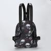 Ghost Skull Print Backpack Computer Laptop Shoulder Bag Halloween Oxford School Bag for Women GirlsTravel Daypack KTY