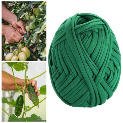 1 рулон стяжки для растений, удобные гибкие, устойчивые к разрыву акриловые волокна, садовые стяжки, органайзер для кабеля, поставка во дворе