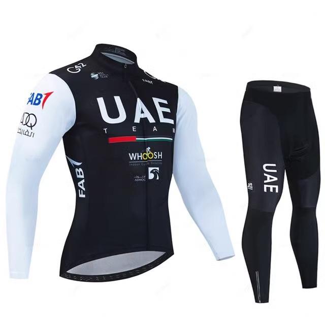 Autumn Road Bike Cycling Suit Long-sleeved Suit Team Cycling Warm Bicycle Suit