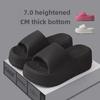 Elegant 2024 Height-Boosting Platform Slippers for Women: Chic Summer Flip Flops