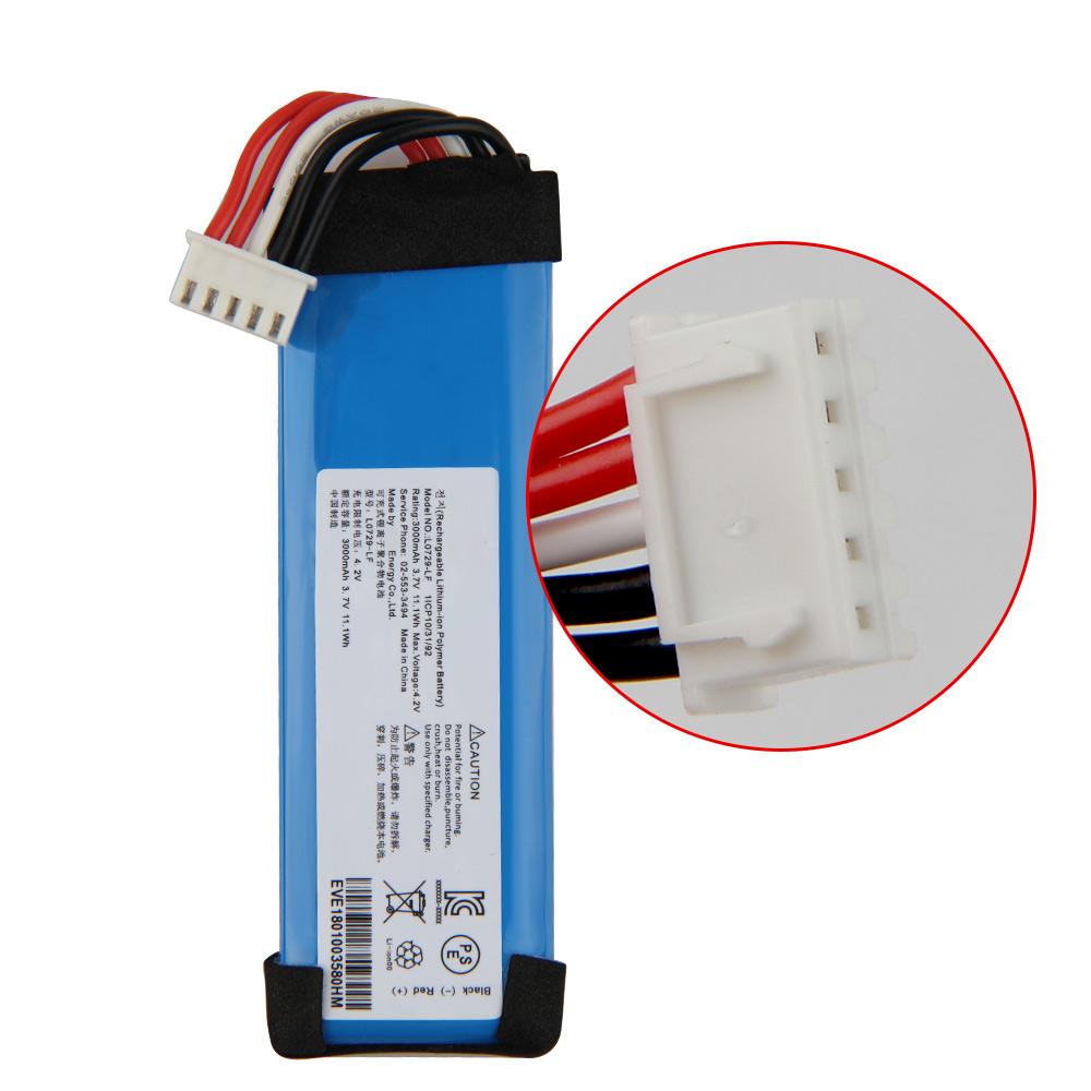 Сменная батарея L0729-LF GSP872693 01 для JBL Flip 4 Flip4 Bluetooth Аудио Батарея для уличного динамика 3000 мАч