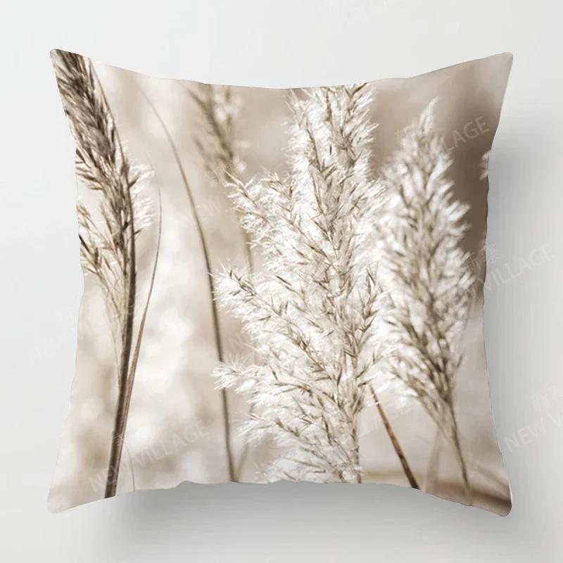 Nordic Fall Home Decor Throw Pillowcase Sofa Cushion Cover Modern 45x45cm 45*45 50x50 60x60cm 40x40 Boho Living Room Aesthetics
