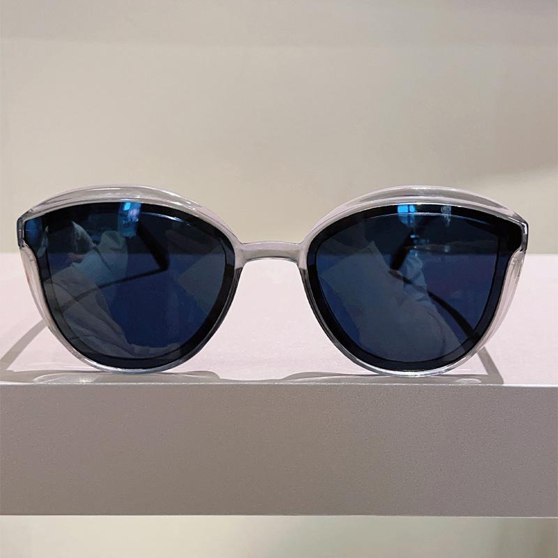 New Vintage Round Sunglasses for Women Men Circular Sun Glasses Oval Eyewear Oculos De Sol Unisex Fashion Eyeglasses