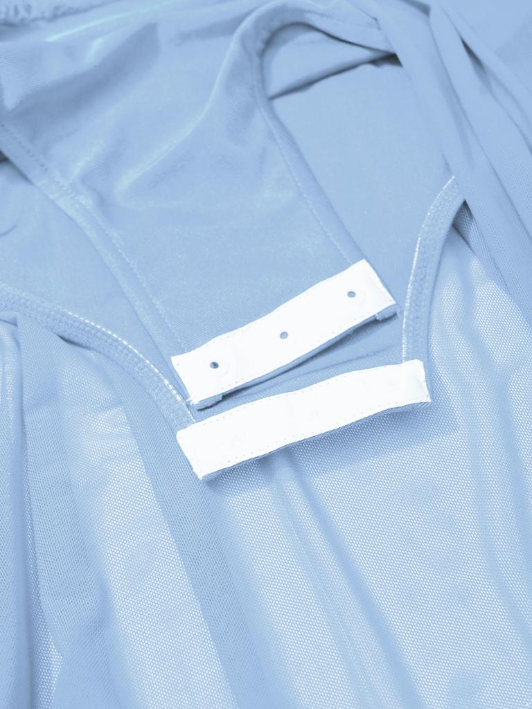 Дышащее платье для лирического танца для девочек: Цветочный кружевной пэчворк на удобном трико без рукавов с элегантными деталями