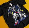 Gundam Shirt New Anime Tshirt Mobile Suit RX 78 Robot T-Shirt Manga Warrior Tee