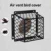 1/2 шт. Защита от птиц для вытяжного вентилятора сушилки, высокая прочность, устойчивость к коррозии, универсальная, простая установка, защита от птиц для вытяжного вентилятора сушилки