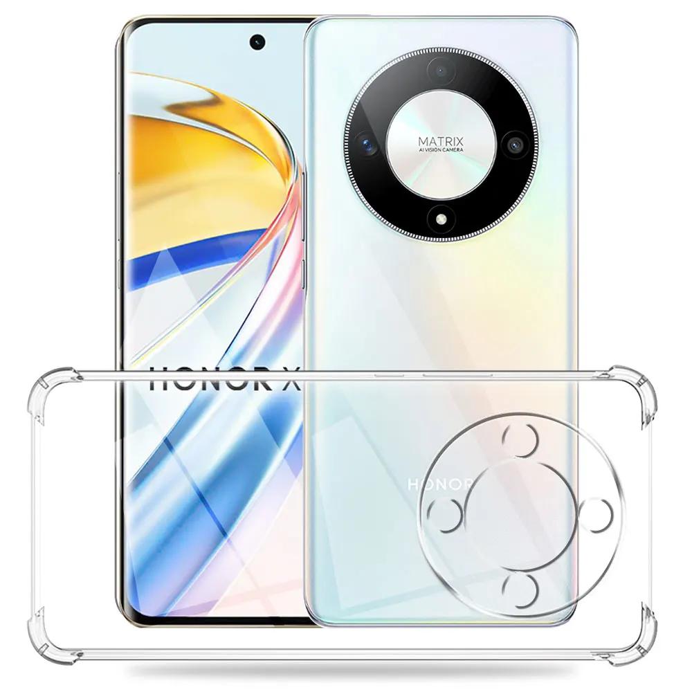 Для Honor X9b Чехол Прозрачный Противоударный Силиконовый Мягкий Чехол Чехлы Для Honor X9A X9B X9 4G 5G Coque Для Huawei Honor X9B Fundas Shell