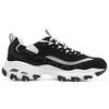 Skechers DLites 1.0 Panda Обувь Толстая подошва Удобные Универсальные Повседневные Спортивные Увеличивающие рост Низкие Папины кроссовки Мужские кроссовки Черный Белый 894129-BKW