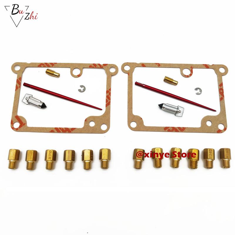 12 Main Jets and 2 Pilot and 2 Needles 350 Full Jet Kit Replacement for 1987-2006 Yamaha Banshee