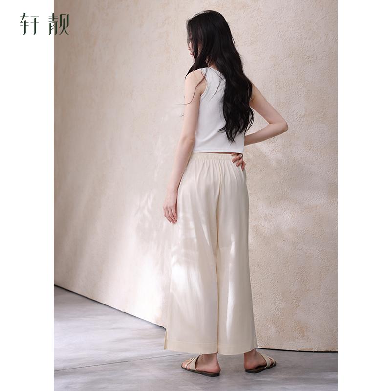 Xuan Liang [Pure Cotton] Sleep pants for women in spring and autumn, casual plus size, can be worn outside. Full cotton cool summer home pants