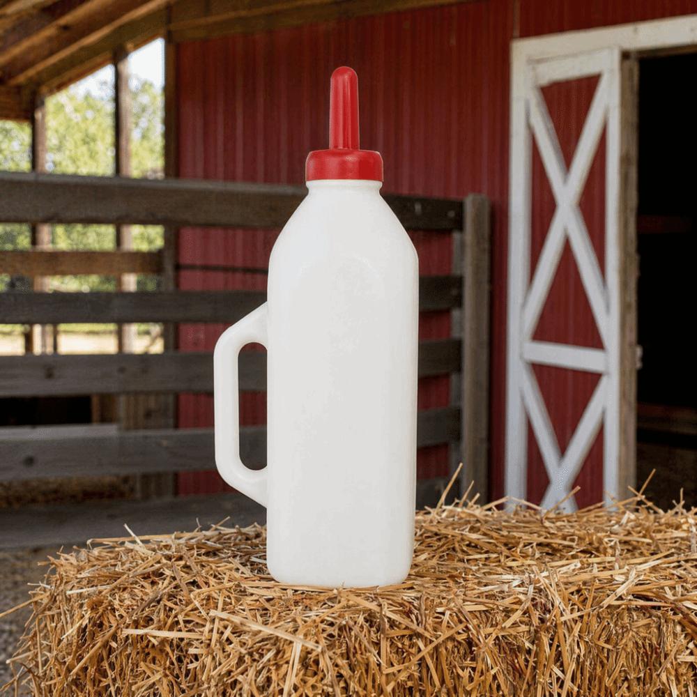 2 Quart Calf Feeding Bottle Thick Design Calf Milk Bottle Calf Nursing Bottle Calf Nursing
