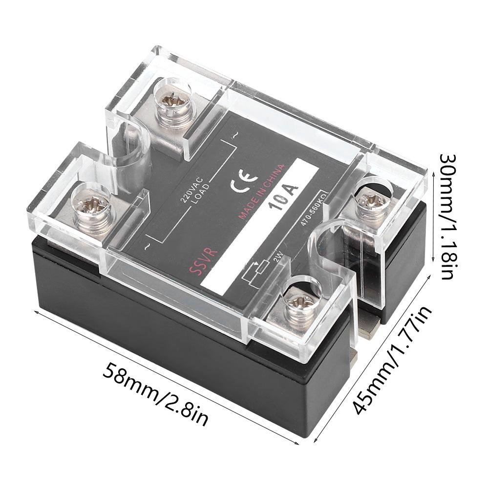 Твердотельный регулятор напряжения однофазный SSVR 470560K нагрузка Ом 220 В переменного тока электропитание(БЕРМР