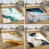 Luxurious Abstract Marble Carpet for Living Room Sofa Home Decoration Large Rugs Non-slip Bedroom Bedside Coffee Table Floor Mat