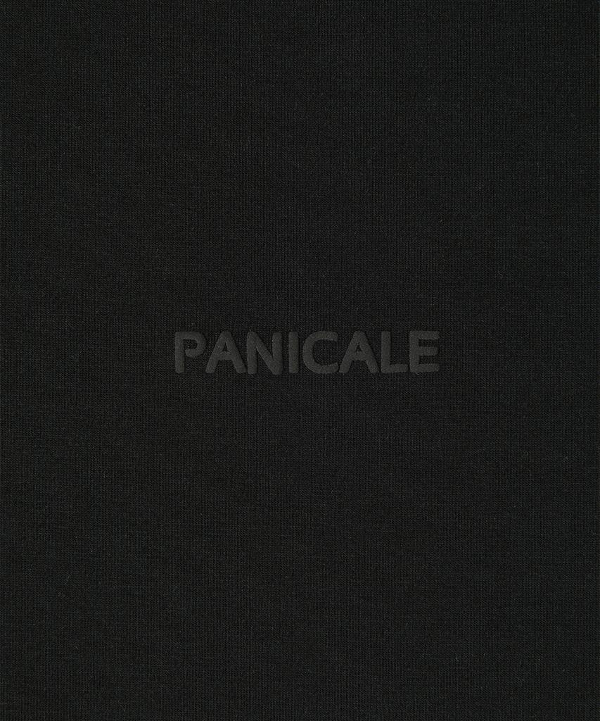 PANICALE Black Brushed Basic Logo T-Shirt