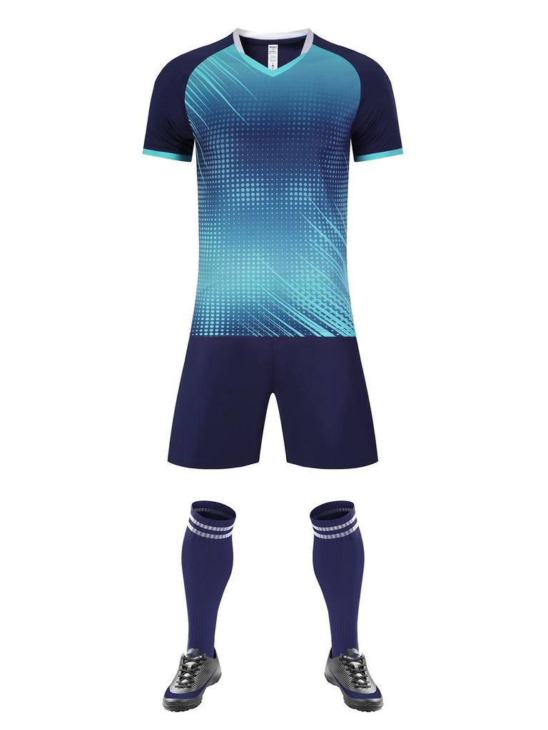 Быстро настраиваемый комплект спортивной формы для взрослых и детей для соревнований по футболу на открытом воздухе.