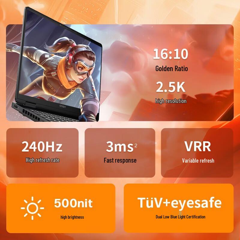 HP Игровой ноутбук OMEN 16 (Китайская версия)