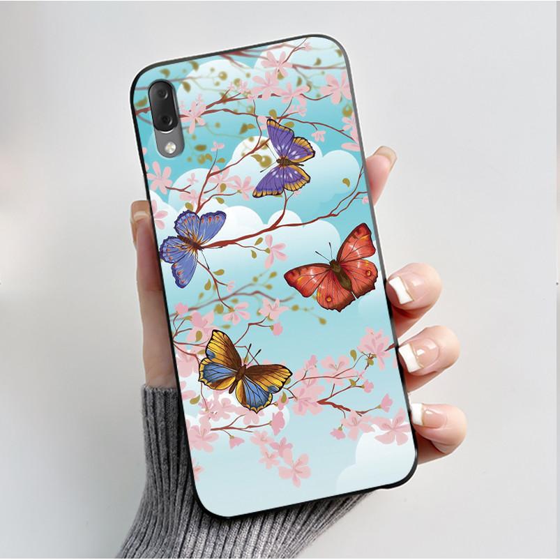 Case For Sony Xperia L3 L 3 L3312 L4312 L4332 L3322 Phone Case Luxury Fashion Butterfly Flowers Black Silicone Soft Back Cover
