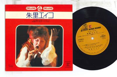 7-дюймовая пластинка EIKO JURI - Deluxe 4 Deluxe L3007R REPRISE 1972 Япония Японская Энка Б/У