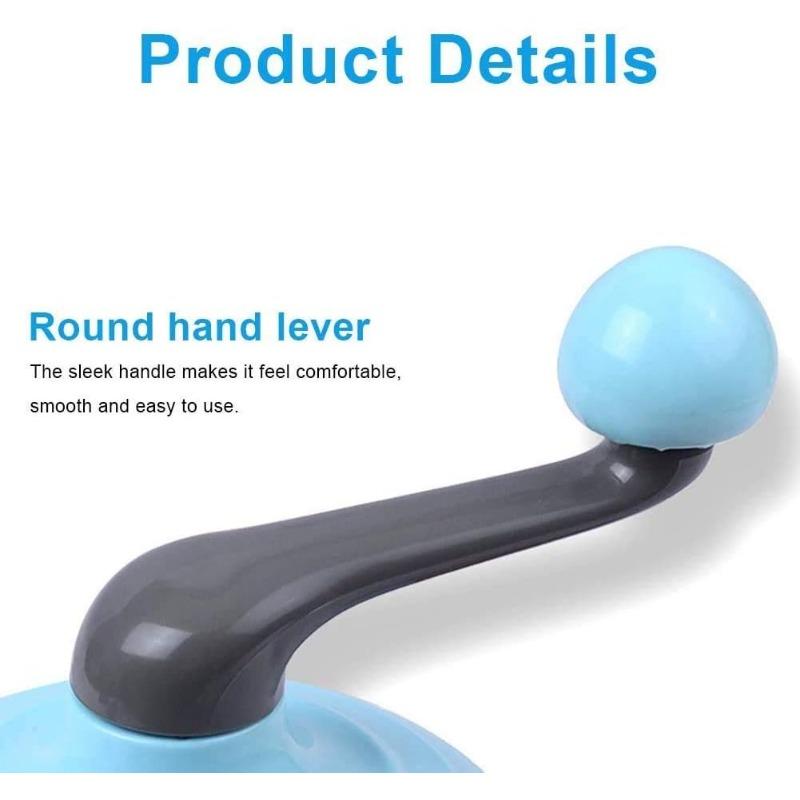 Пластиковый венчик для взбивания яиц с ручным приводом, блендер с длинным рычагом, многофункциональный ручной венчик для взбивания яиц, практичный кухонный инструмент