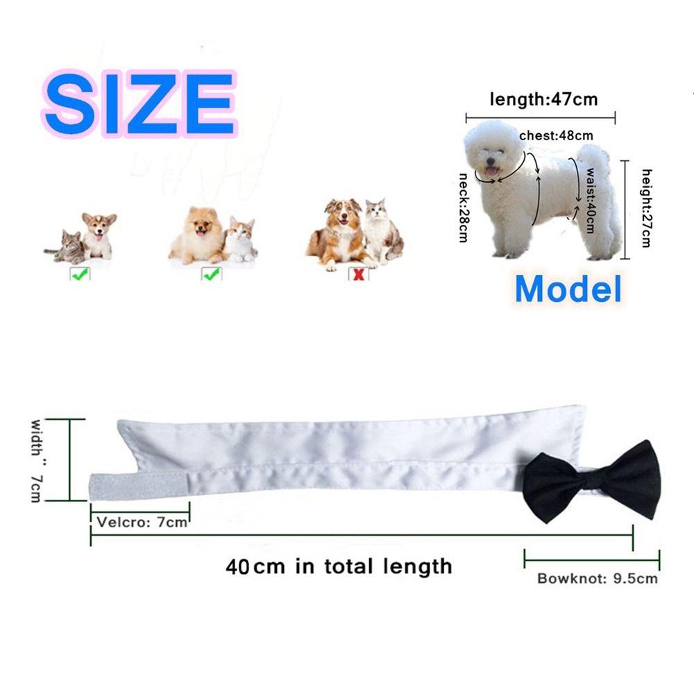 Lovely Pet Accessories Tuxedo Bowtie Dog Necktie Bow Tie Collar Formal Tie Pet Bow Tie