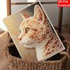 Cat pearl painting handmade diy 5D pearl painting kit home wall decoration art