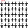 40Pcs Auto Fastener Clip Car Body Push Retainer Pin Rivet Bumper Door Fastener For BMW E46 Coupe E39 E23 E30 E31 E34 E36