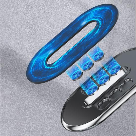 Держатель для мобильного телефона, антивибрационный держатель, магнитная адсорбция, стабильный, нескользящий автомобильный телефон для одной руки, для автомобиля