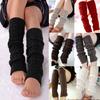Women Crochet Knitted Socks Stockings Over Knee Thigh High Leg Warmers Long Boot
