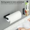 Держатель для бумажных полотенец, утолщенный под шкафом, органайзер для бумажных полотенец, самоклеящийся настенный держатель для полотенец, принадлежности для кухни и ванной комнаты