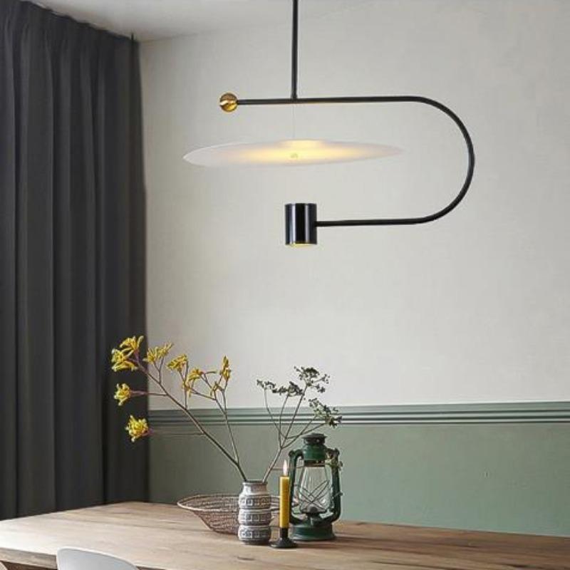 Простая современная люстра для столовой, бара, креативная модная люстра для спальни, кабинета, балкона