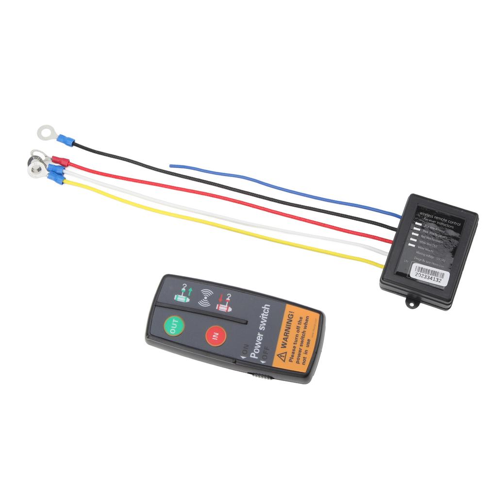 Wireless Winch Remote Control DC 12V 24V 3 In 1 Durable Handset Switch Controller for Truck ATV SUV