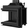 Cast iron fireplace KRATKI SIMPLE left 8 kW Ø 200 Set 2