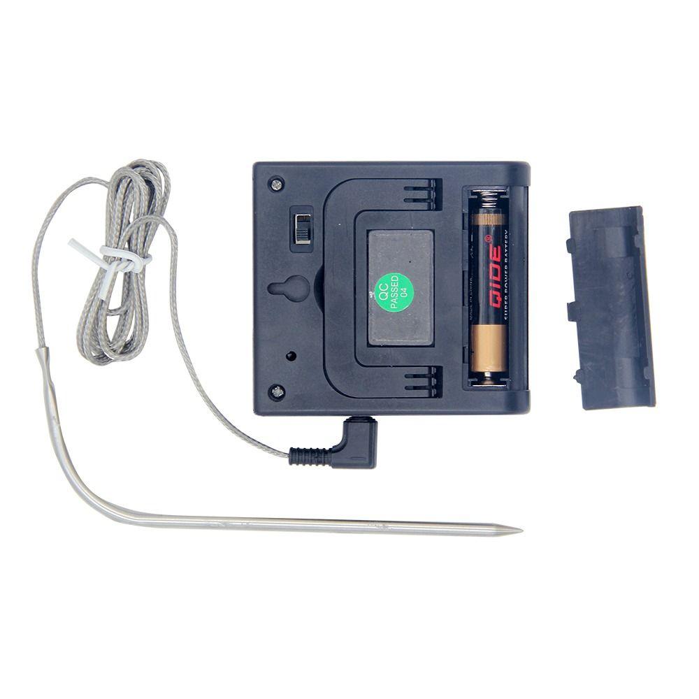 Беспроводной таймер для гриля с дистанционным управлением, зонд из нержавеющей стали, цифровой кулинарный термометр, кухня