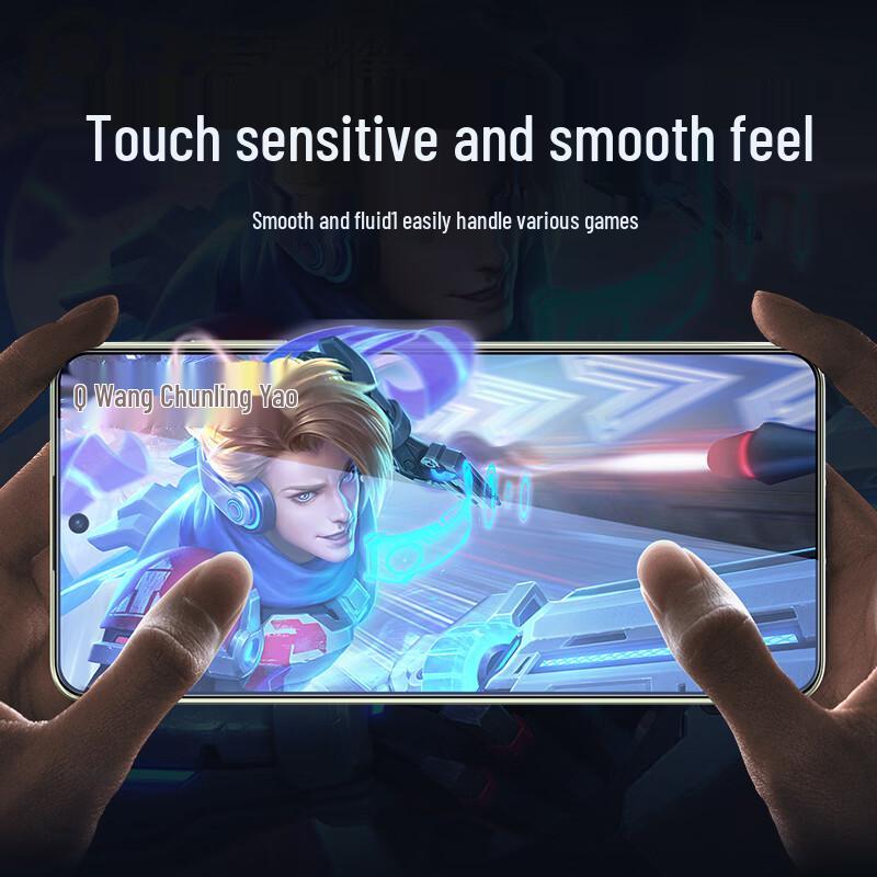 BLUEO Закаленное стекло с ультразвуковым сканером отпечатков пальцев для Vivo X300 Ultra