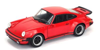 Kyosho WELLY Масштаб Porsche 911 Turbo 1974 Красный Готовое изделие WE24043R1 1/24