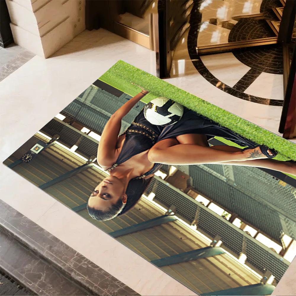 Football Champions Celebration Floor Mat Perfect for Bedrooms Foyer Outdoor Decorate room Antislip Carpet Decorate Offices