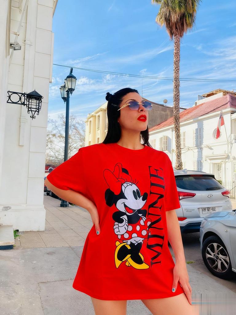 Женская летняя футболка с коротким рукавом Disney Minnie Mouse, свободный крой, повседневный топ, уличная мода, модная футболка с мультяшным принтом, одежда в стиле Y2k