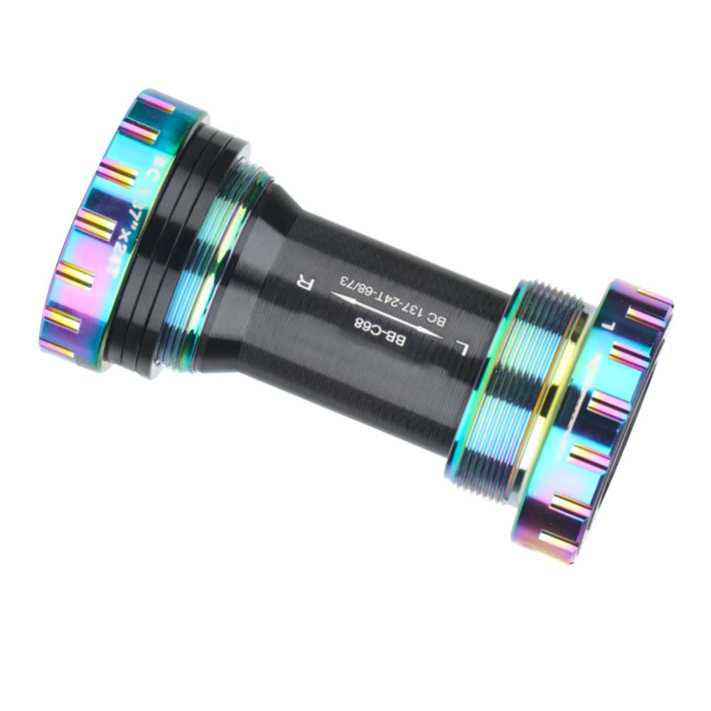 BC1.37 X 24T Thread Bike Bottom Bracket for Shimano  24mm Cranksets Home Bike Repair