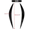PSLER Glossy Black Headlight Eyelids Eyebrows for Infiniti Q50 2014-2024 | Q50 eyelids with aggressive look, non-destructive adhesive install, sturdy