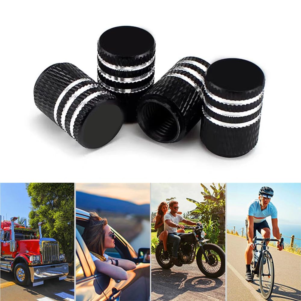 Комплект из 4 колпачков для вентилей шин BTtime из алюминиевого сплава. Колпачки для вентилей шин. Предотвращают долгосрочное воздействие атмосферных условий. Водонепроницаемость. Высококачественное анодированное покрытие. Легкий.