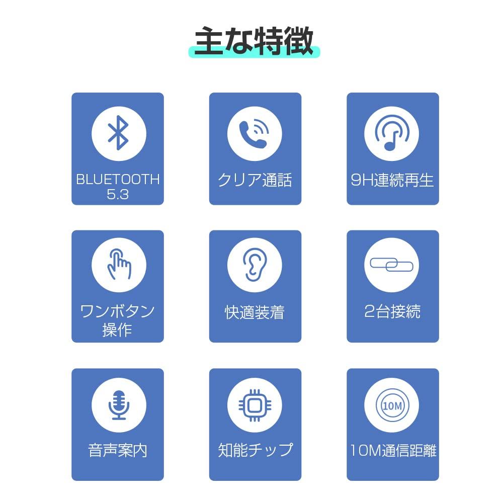 SLuB Беспроводные Одноухие Bluetooth Аудио Наушники, Гарнитура, 5.3, Громкая Связь, Ультра-Маленькие, Встроенный Микрофон, Высокое Разрешение (белый)