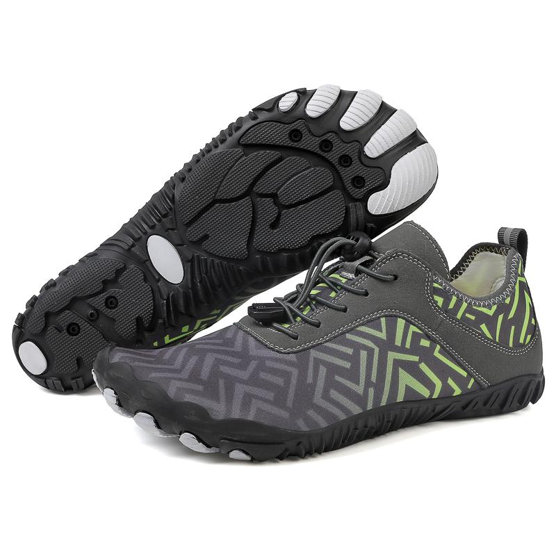 Модные мужские водные туфли для босиком, удобные пляжные туфли, быстросохнущие, дышащие спортивные сандалии для пешего туризма, обувь для тренировок на открытом воздухе, пара 36-46