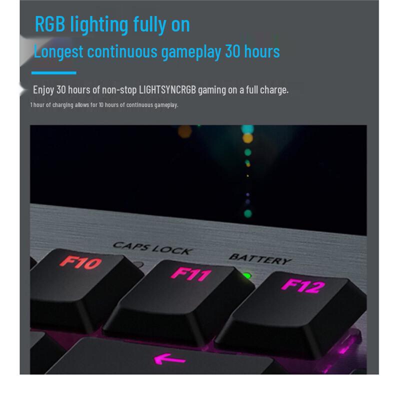 Logitech G913 Low-Profile Wireless RGB Mechanical Keyboard
