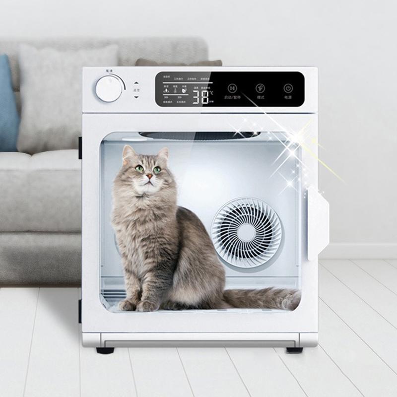 1100W Pet Dryer Box 54L Silent Sterilize Pet Dryer Machine Grooming Short Long Hair Cats Dryers Professional Dogs Supplies